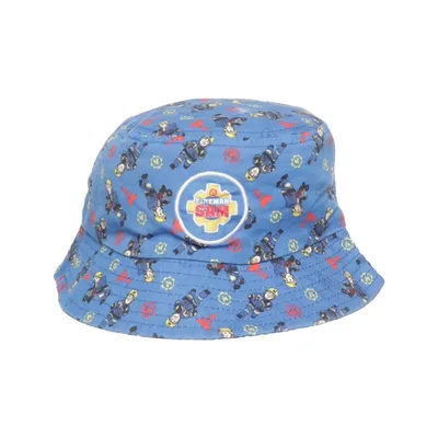 Buckethatt (Blå, Flerfärgad) från Fireman Sam Bomull