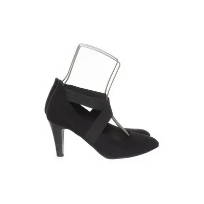 High heels (Black) from Carina Faux suede