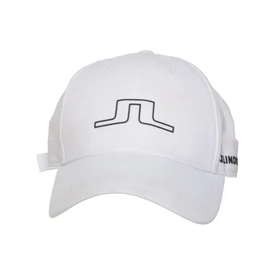 Baseballkasket (Hvid) fra J.Lindeberg Polyester