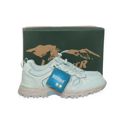 Baskets (Turquoise) de Landrover Cuir