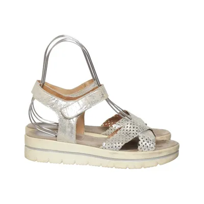 Keilschuhe (Silber) von Miz Mooz