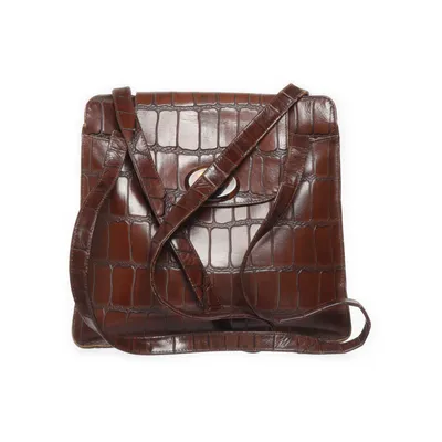 Shoulder-bag (Brown) from Jane Shilton Leather