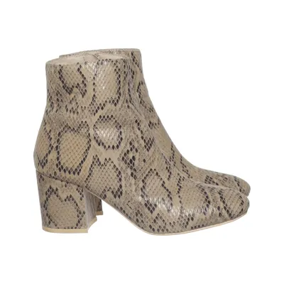 Bottes à talons (Beige, Multicolore) de NLY Shoes