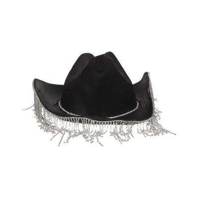 Cowboyhat (Sort, Sølv) fra Gigi & Olive