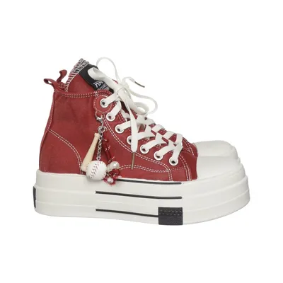 Chaussures en toile (Rouge) de Lucky Shoes