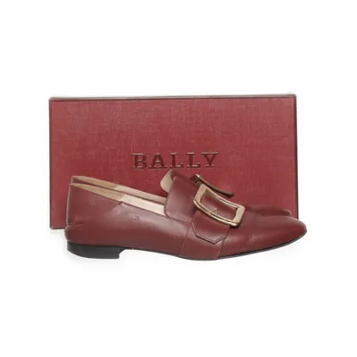 Loafers (Red) from Bally Leather