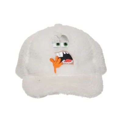 Baseball cap (White) from Gnuttarna Polyester