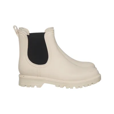Bottines en caoutchouc (Beige)