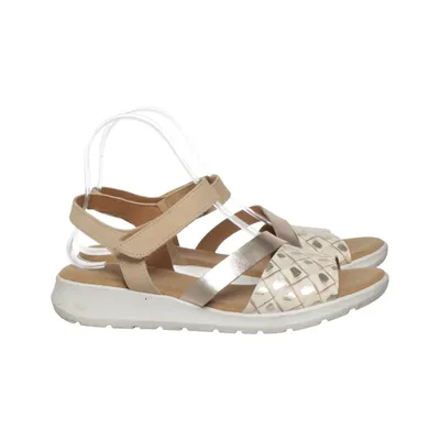 Sandaler (Beige, Guldfärgad, Vit) från Gabor