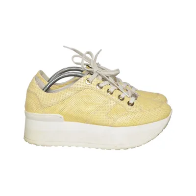 Sneakers (Gul) fra DLSport Læder