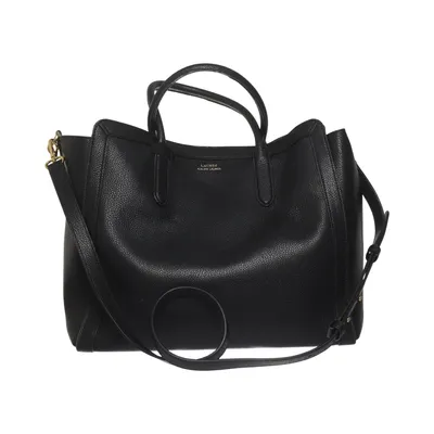 Handbag (Black) from Lauren Ralph Lauren Leather