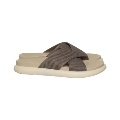 Slip-ins (Bruin, Beige) van Happy Flops