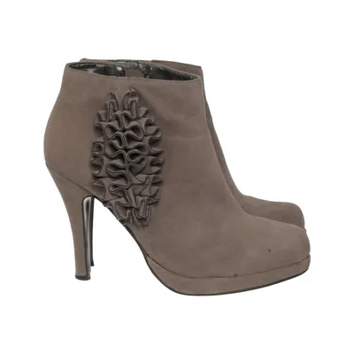 Heeled boots (Gray) from Chicas