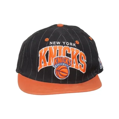 Baseballkasket (Sort, Orange) fra Mitchell & Ness Uld