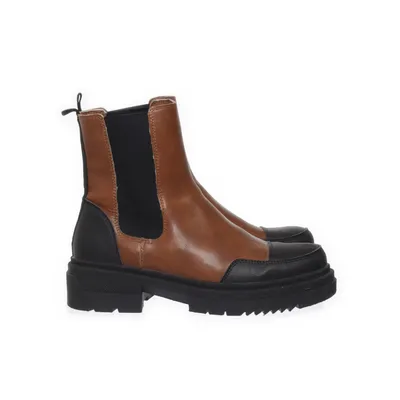 Chelsea boots (Svart, Brun) från Alley Skinnimitation