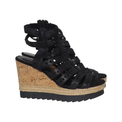 Chaussure compensées (Noir) de Star Collection