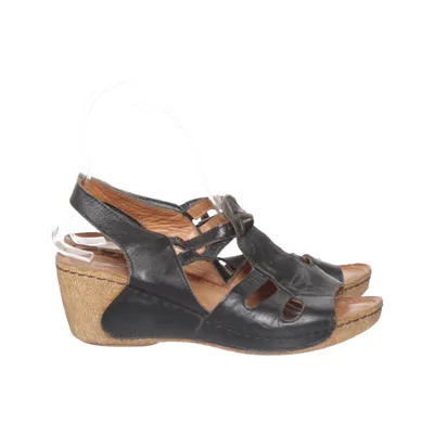 Sandales (Noir) de Charlotte Cuir