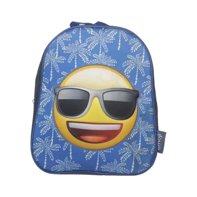 Sac à dos (Bleu, Multicolore) de Emoji