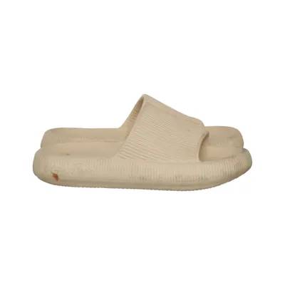 Slip-ins (Beige) van Happy Flops Polyurethaan