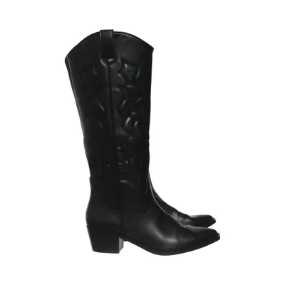 Cowboyboots (Svart) från Stradivarius