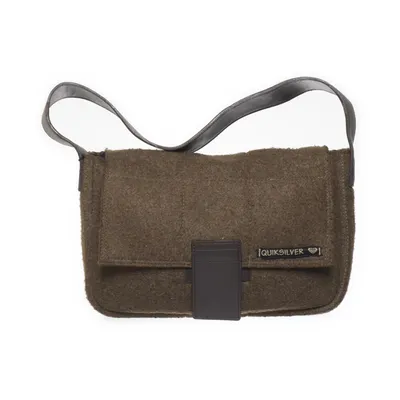 Handbag (Green) from Quiksilver Polyamide, Leather