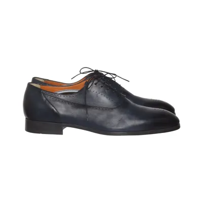 Oxford shoes (Blue) from Santoni Leather