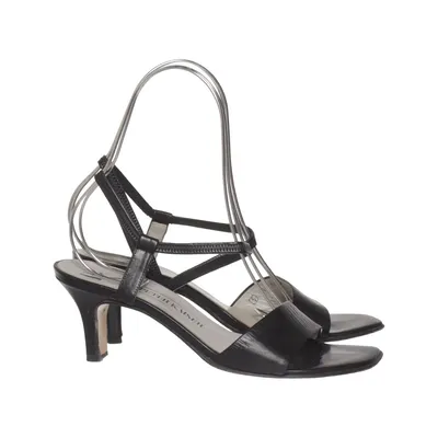 High heel sandals (Black) from Peter Kaiser Leather