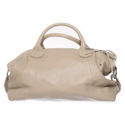 Handbag (Beige) from Usha Leather