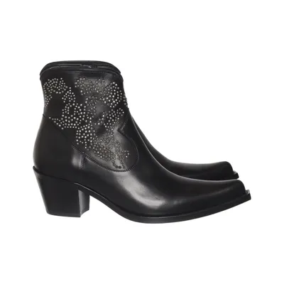 Heeled boots (Black) from Free Lance