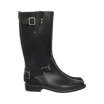 Bottes en caoutchouc (Noir) de Stylesnob
