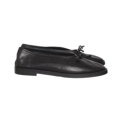 Ballerinas (Schwarz) von Blankens Leder