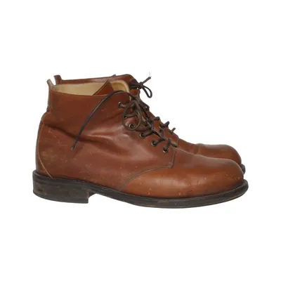 Laced boots (Brown) from Knulp Leather