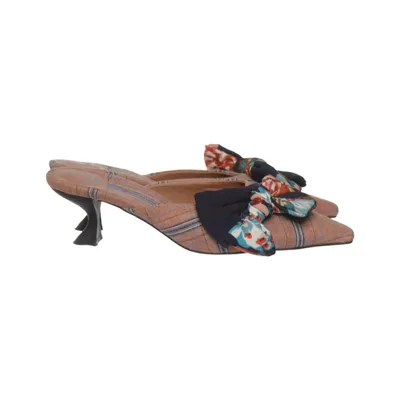 Mules (Rose, Multicolore) de Jeffrey Campbell Cuir