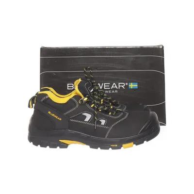 Work footwear (Black, Yellow) from Bluewear