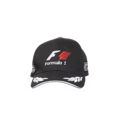 Baseballkeps (Svart, Röd, Vit) från Formula 1 Bomull