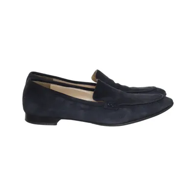 Loafers (Blue) from Footlight Leather