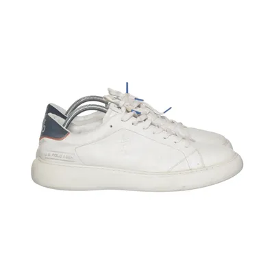 Sneakers (Wit) van U.S. Polo Assn. Leer