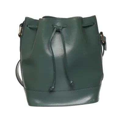Shoulder-bag (Green) from & Other Stories Cotton, Leather