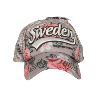 Baseball cap (Gray, Pink, Multicolored) from Robin Ruth Polyester