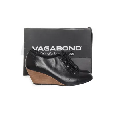 Sleehakken (Zwart) van Vagabond Leer