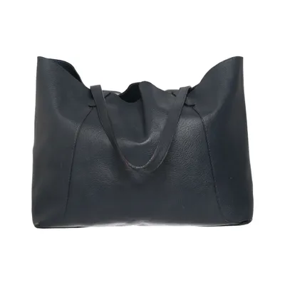 Handtasche (Schwarz) von Don Donna Polyester, Polyurethan