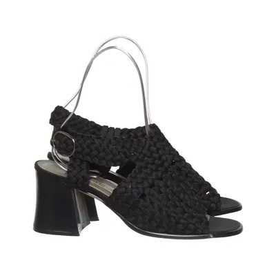 High heel sandals (Black) from Donna Angela