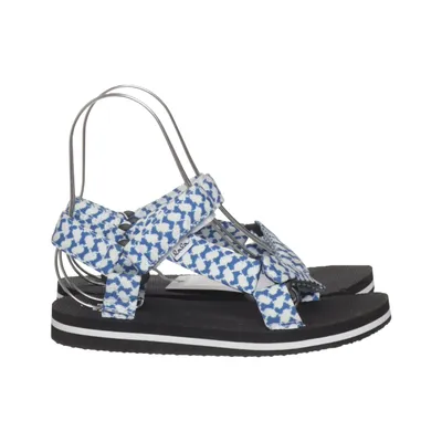 Sandalen (Blauw, Wit, Zwart) van Lala Berlin Polyester