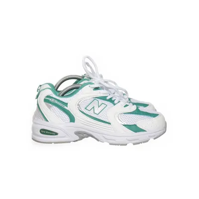 Sneakers (White, Green) from New Balance