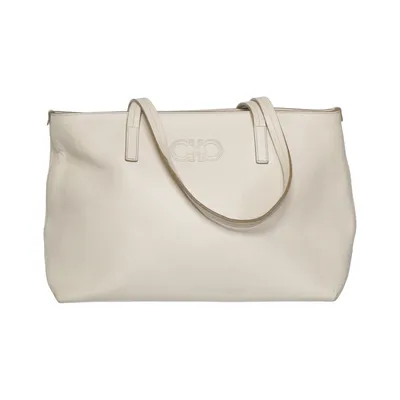 Håndtaske (Beige) fra Salvatore Ferragamo