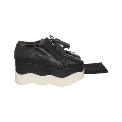 Wedges (Black, Beige) from Paloma Barceló Leather