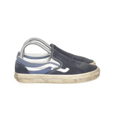 Slip-ons (Blue, White) from Vans