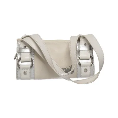 Shoulder-bag (Beige, White, Silver) from Lancel