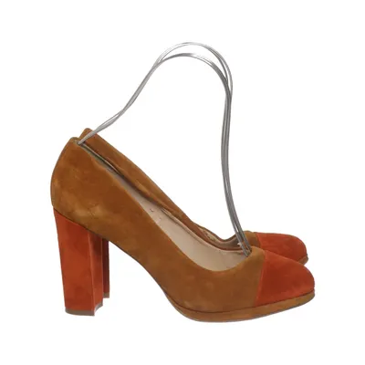 Pumps (Brown, Red) from 5th Avenue Leather
