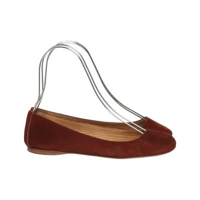 Ballet flats (Red) from Enrico Antinori Leather